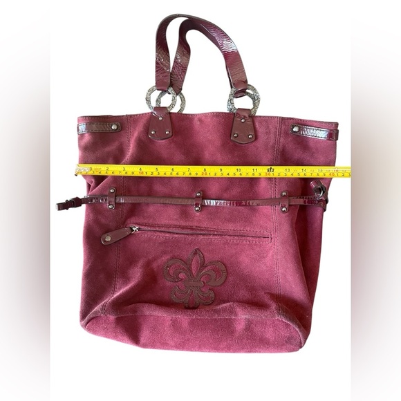 Gianni Bini Burgundy Tote Bag - Picture 7 of 8